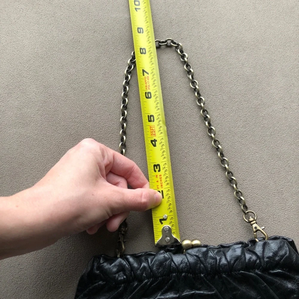 Hobo international clutch with chain strap
